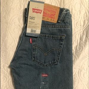 NWT Boys Levi 505 Jeans
